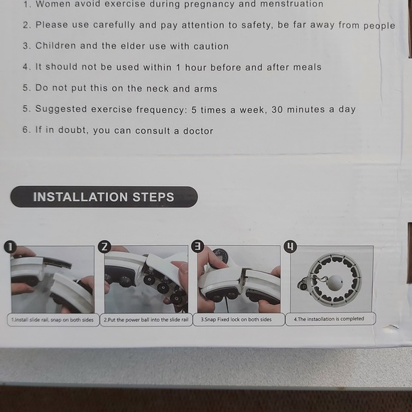 Smart weighted hula hoop - Picture 3 of 4